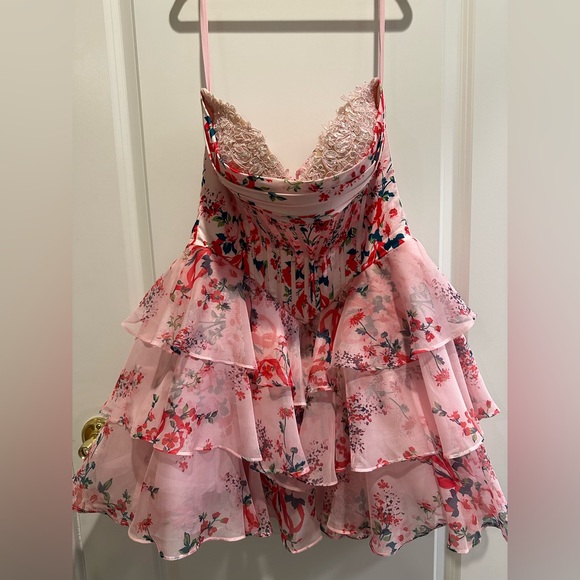 Kiss Dresses & Skirts - Floral Pink Dress